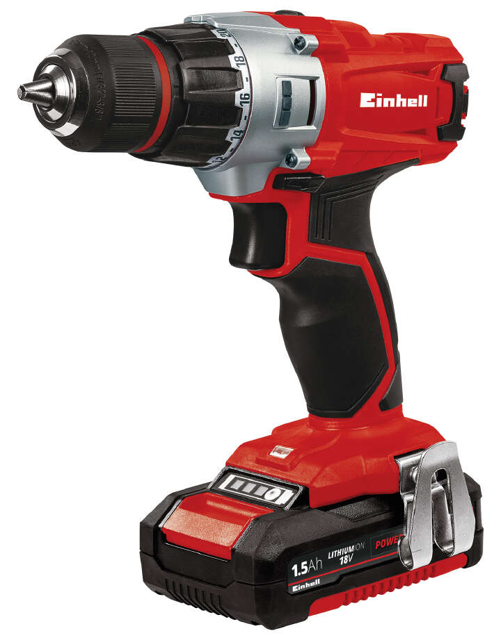 Einhell Akku-Bohrschrauber TE-CD 18/2 Li Kit (2x1,5 Ah) Einhell Akku-Bohrschrauber TE-CD 18/2 Li Kit (2x1,5 Ah)
